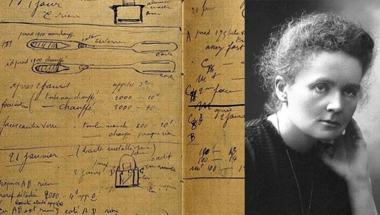 Marie Curie ölüm yıl dönümünde anıldı: Defteri hala radyasyon saçıyor