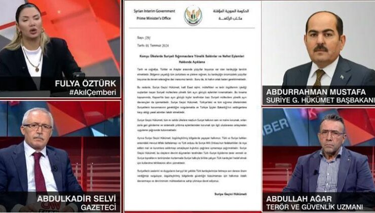 Son dakika: Suriye Geçici Hükümeti Başbakanı Abdurrahman Mustafa CNN Türk’te konuştu: Biz Türkiye’de misafiriz, kanunlara uymak zorundayız