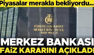 Son dakika… Merkez Bankası faiz kararını açıkladı