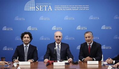 TBMM Başkanı Kurtulmuş, Washington’da ABD düşünce kuruluşu temsilcileriyle bir araya geldi