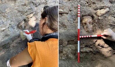 Fethiye Kalesi kazısında heykel başı bulundu! ‘MS ikinci yüzyıla ait’