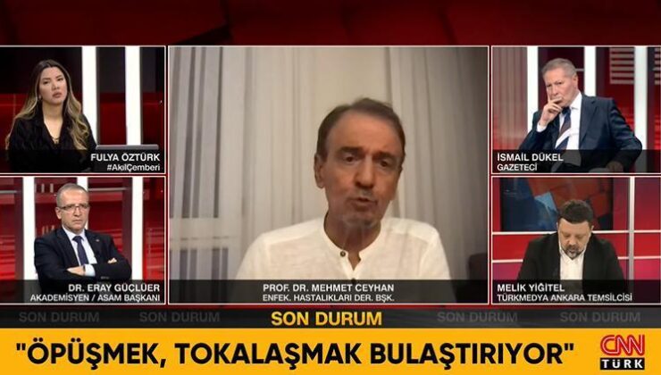 Prof. Dr. Ceyhan CNN Türk’te anlattı: Maymun çiçeğine karşı aşı var ama alarmda olmak lazım