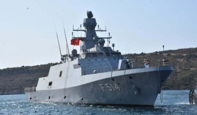 TCG Kınalıada Korveti, 4,5 aylık görev süresini tamamlayarak İzmir Foça Üs Komutanlığı’na döndü