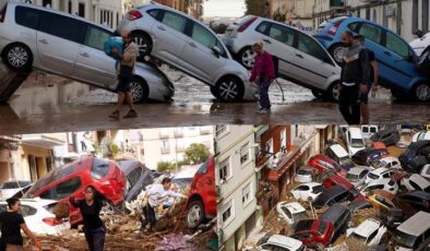 8 saatte gelen felaket: Avrupa’nın göbeğinde inanılmaz görüntüler! İspanya’da 95 ölü, onlarca kayıp