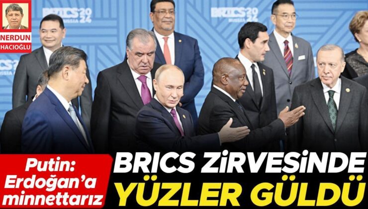 BRICS zirvesinde yüzler güldü