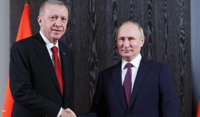 Cumhurbaşkanı Erdoğan Rusya Devlet Başkanı Putin ile görüştü