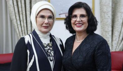 Emine Erdoğan, Armanda Begay ile görüştü