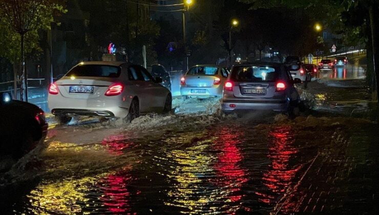 İstanbul ve Bursa’da sağanak etkili oldu