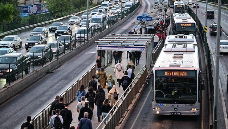 İstanbul’da trafik yoğunluğu