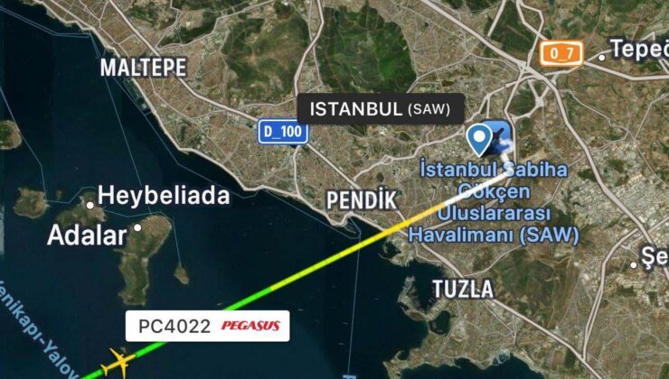 İstanbul’da yolcu uçağına lazer ışıklı taciz