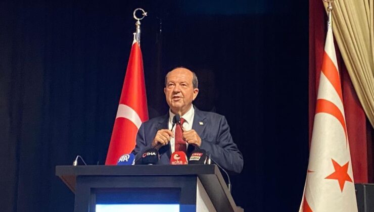 KKTC Cumhurbaşkanı Tatar: Benim arkamda 85 milyonluk Türkiye Cumhuriyeti var