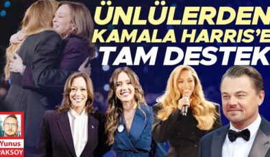 Ünlülerden Kamala Harris’e tam destek… Ünlü şarkıcı Beyonce mitinge katıldı