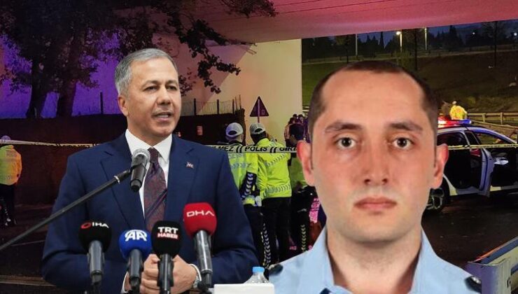 Bakan Yerlikaya’dan şehit polisin ailesine baş sağlığı