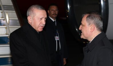 Cumhurbaşkanı Erdoğan Azerbaycan’da