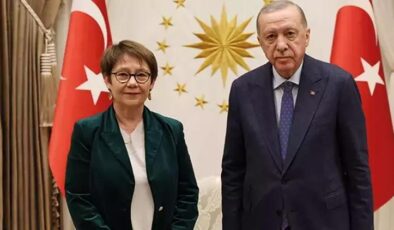 Cumhurbaşkanı Erdoğan, EBRD Başkanı Basso’yu kabul etti