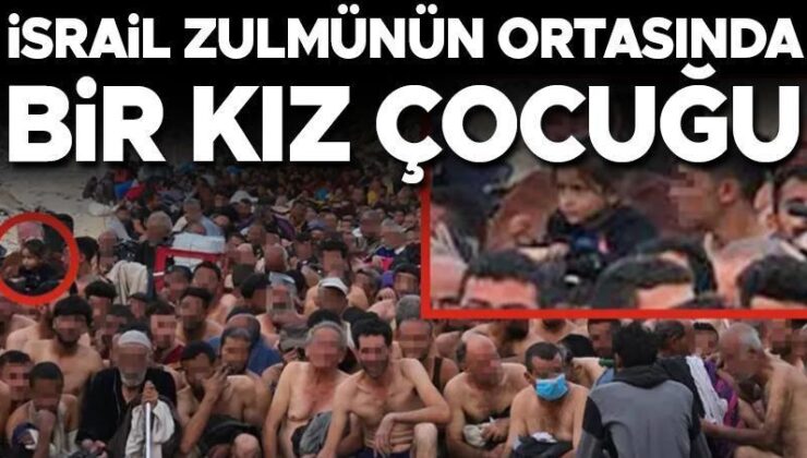 İsrail zulmünün ortasında bir kız çocuğu…