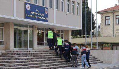 Mersin’de terör örgütüne operasyonda 6 gözaltı