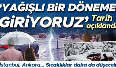 Meteoroloji yeni hava durumu raporunu paylaştı! Sıcaklıklar daha da düşecek… Tarih belli oldu: Yağışlı bir döneme gireceğiz