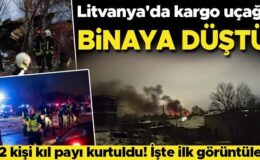 Son dakika…Litvanya’da kargo uçağı binanın üzerine düştü: 1 ölü 4 yaralı