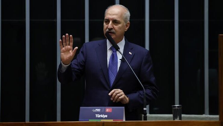 TBMM Başkanı Numan Kurtulmuş: İsrail’in katliamları insanlığın yeni bir sistem kurması için alarm zilleri çaldırmaktadır