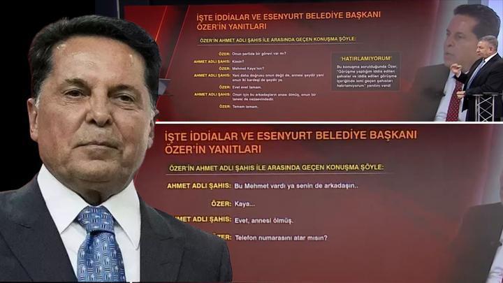 Tutuklanan Esenyurt Belediye Başkanı Ahmet Özer’in konuşma dökümü ortaya çıktı