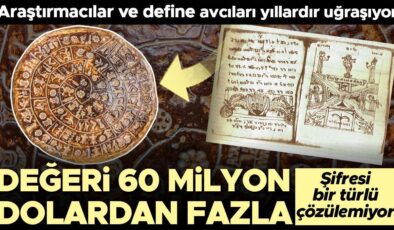 Araştırmacılar ve define avcıları yıllardır uğraşıyor: Sırrı çözülemeyen altı şifre… Bir tanesinin değeri 60 milyon dolardan fazla