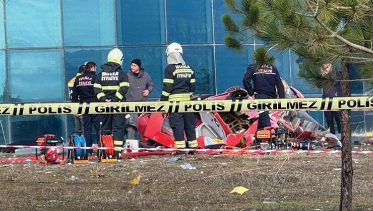 Bakanlıktan Muğla’daki helikopter kazasına ilişkin açıklama: Uçuş, pilot inisiyatifinde gerçekleştirildi