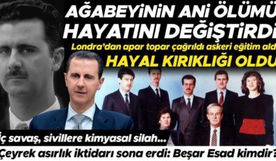 Beşar Esad iktidarının çeyrek asrı… Ağabeyinin ani ölümü hayatını değiştirdi