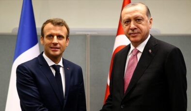 Cumhurbaşkanı Erdoğan, Macron ile görüştü! Gündem: Suriye