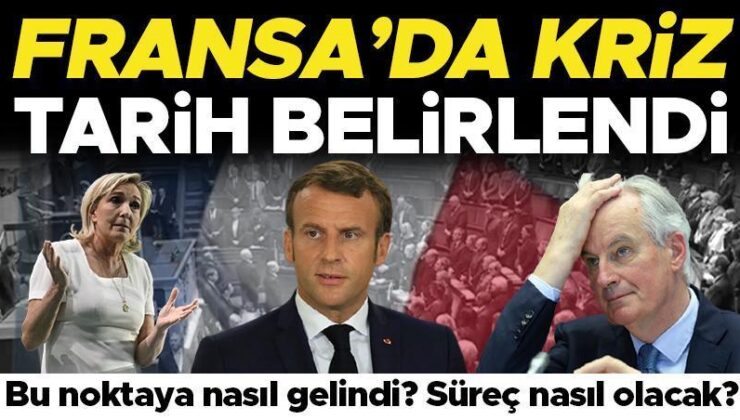 Fransa’da siyasi kriz: Tarih belirlendi… Bu noktaya nasıl gelindi?