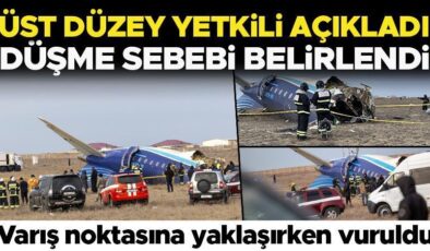 Üst düzey yetkililer açıkladı: Uçağın düşme sebebi belirlendi