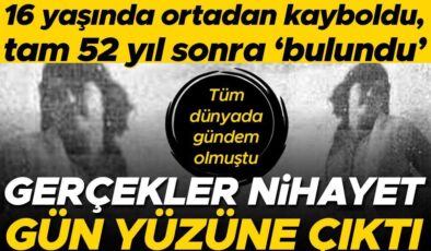 16 yaşında ortadan kayboldu, tam 52 yıl sonra ‘bulundu’ | Tüm dünyada gündem olmuştu, gerçekler nihayet ortaya çıktı