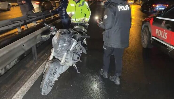 Avcılar’da bariyere çarpan motosikletteki polis yaşamını yitirdi