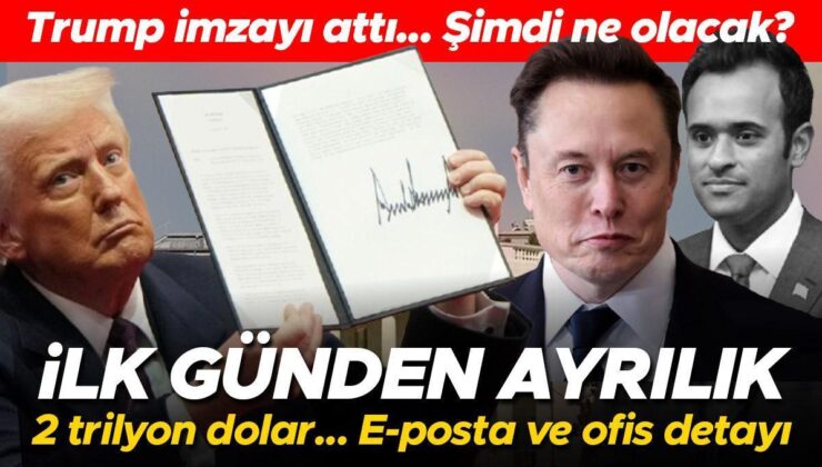 Başkan Trump imzayı attı, şimdi ne olacak? DOGE’un başına Elon Musk mı geçecek? İlk günden ayrılık, e-posta ve ofis detayı…