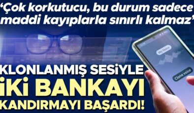 Klonlanmış sesiyle iki bankayı kolayca kandırmayı başardı! ‘Çok korkutucu, bu durum sadece maddi kayıplarla sınırlı kalmaz’ | Nasıl önlemler alınmalı?