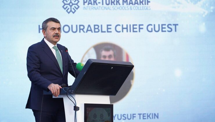 Milli Eğitim Bakanı Tekin, Türkiye Maarif Vakfı’nın Pakistan Multan’daki okulunun açılışını yaptı