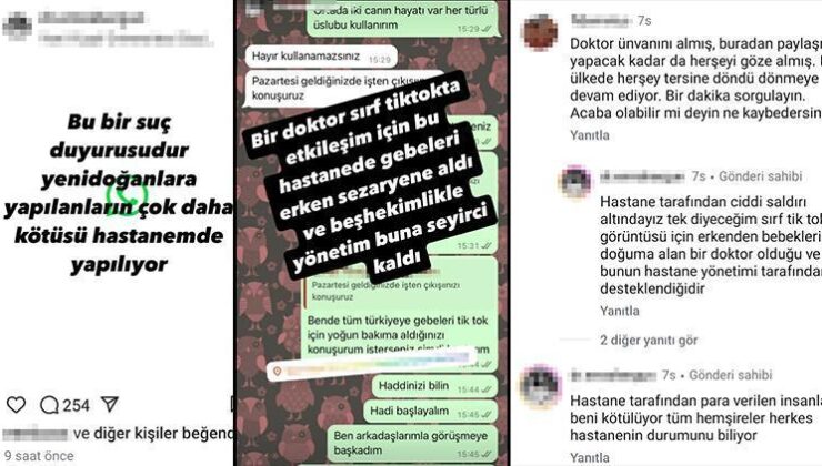 Özel hastanede bebeklere kötü muamele iddiası… İnceleme başlatıldı