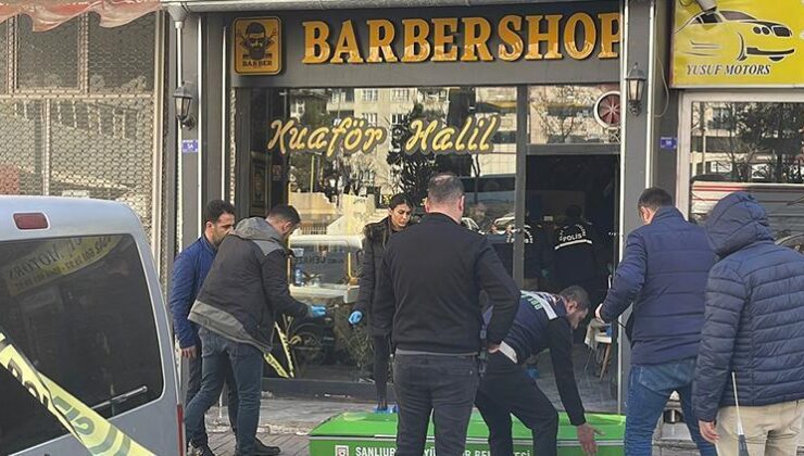 Şanlıurfa’da berberde tıraş olurken tabancayla öldürüldü