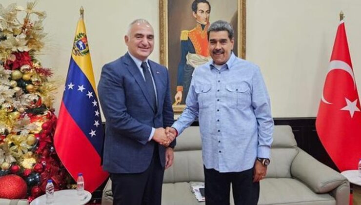 Venezuela lideri Maduro: Bakan Ersoy ile harika bir görüşme yaptık