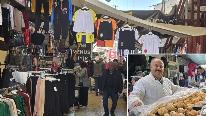 Hatay’da tarihi Uzun Çarşı’da ramazan yoğunluğu