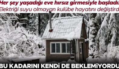 Her şey yaşadığı eve hırsız girmesiyle başladı! Elektriği suyu olmayan 11 metrekarelik kulübeyi aldıktan sonra hayatı değişti… Bu kadarını kendi de…