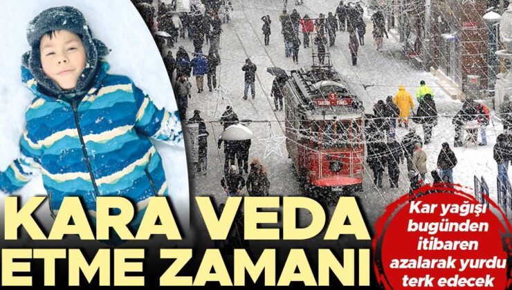 Kara veda etme zamanı