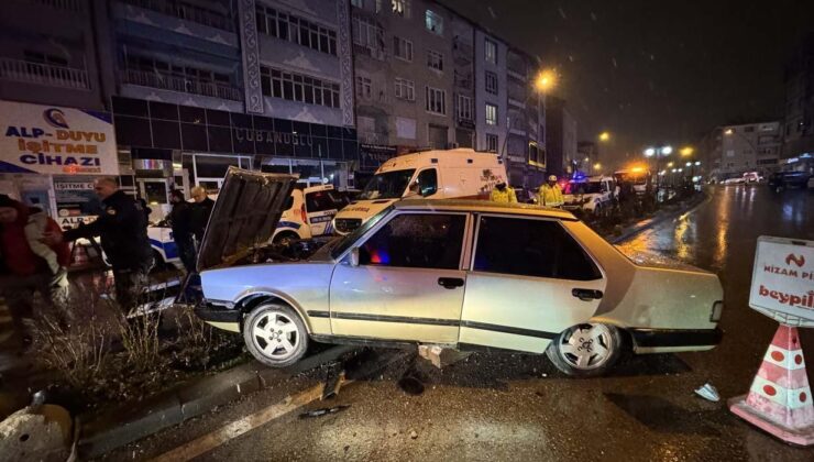 Karaman’da kaza yapan alkollü sürücü, polis aracında kendini vurdu