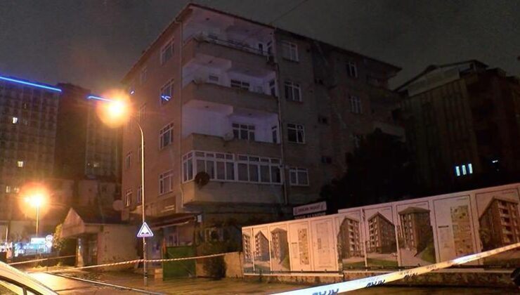 Kolonlarından ses gelen 4 katlı apartman tahliye edildi