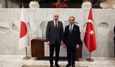 Meclis Başkanı Numan Kurtulmuş, Tokyo Büyükelçiliği’ni ziyaret etti