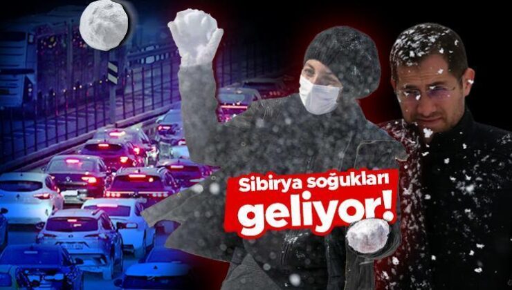 Sibirya soğukları geliyor! İstanbul’da kar alarmı… AKOM etkili olacak dedi ve uyardı