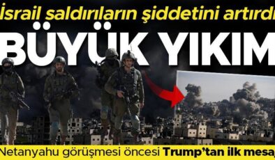 Son dakika…Cenin’de büyük yıkım! Gözler Trump-Netanyahu görüşmesine çevrildi…