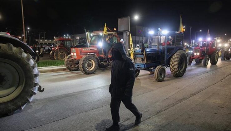 Yunanistan’da eylem: Çiftçiler isyan etti