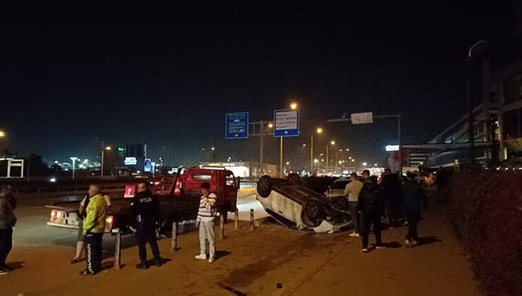 Bursa’da 3 aracın karıştığı zincirleme kazada 5 yaralı