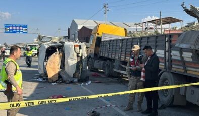 Hatay’da trafik kazası: 6 can kaybı, 8 yaralı